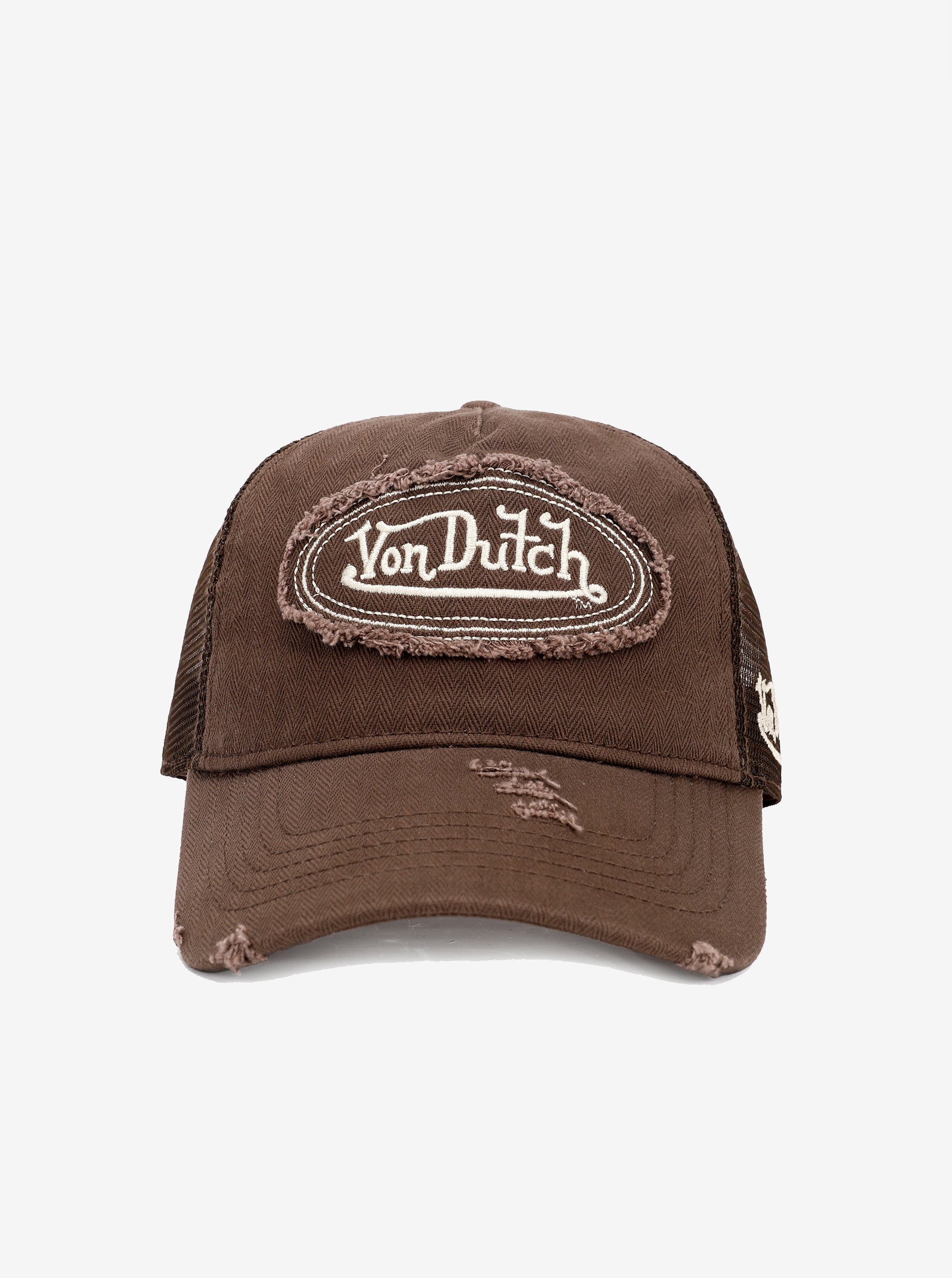 Trucker Hat in Dark Taupe