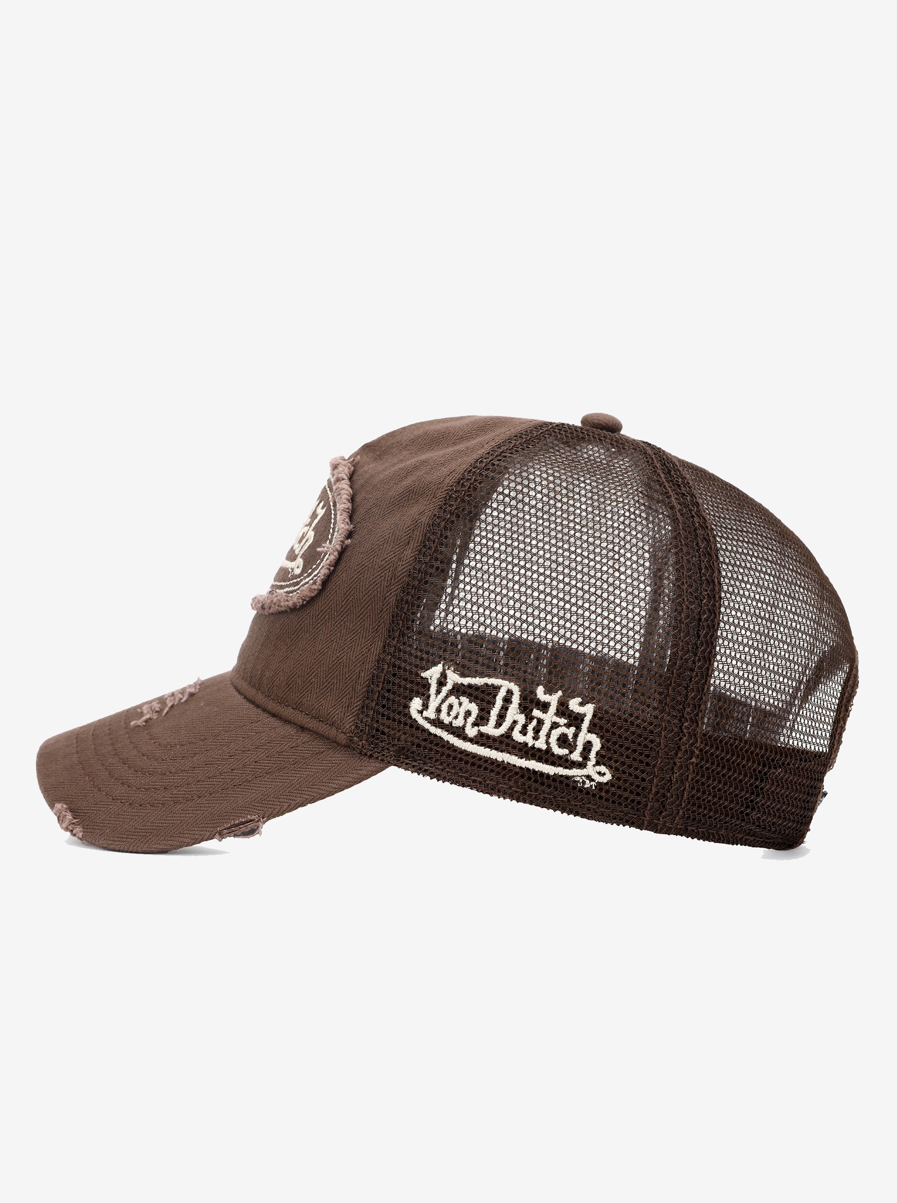 Trucker Hat in Dark Taupe