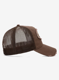 Trucker Hat in Dark Taupe