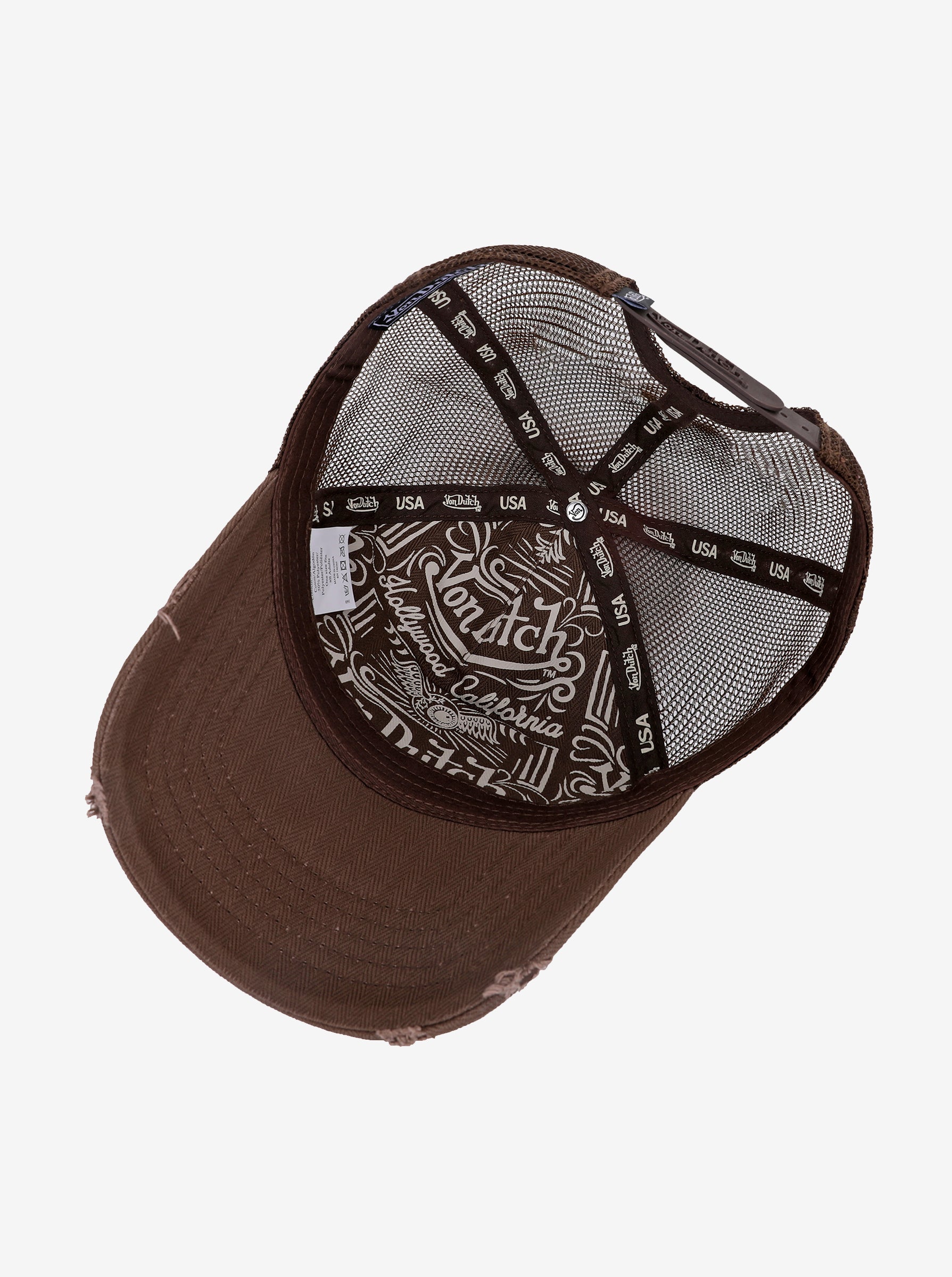 Trucker Hat in Dark Taupe