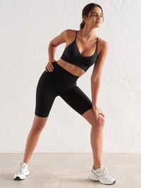 Black Sense Biker Shorts