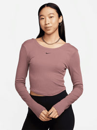 Chill Knit Long Sleeve Mini-Rib Top