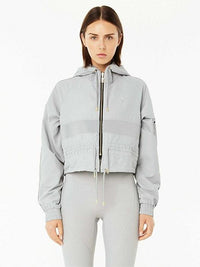 Cropped Man Down Jacket In High Rise