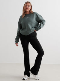 Sage Serif Sweatshirt