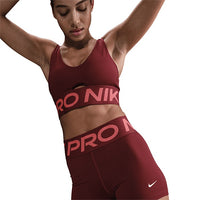 Nike W NP Sculpt DF HR 3IN Short - Dark Team Red/White