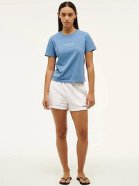 Fragment Tee In Washed Cornflower