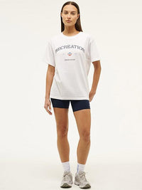Recreation Tee In Optic White