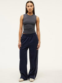 Foundation Muscle Tank In Marine Blue