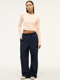 Amplitude Long Sleeve Knit In Blush