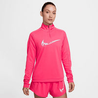 Swoosh Dri-FIT 1/4 Zip Running Mid Layer