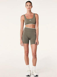 Restore Seamless Scoop Bra In Khaki