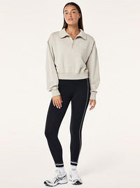 Tranquility Zip Sweat In Washed Moonstruck