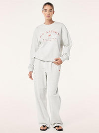 Liberation Sweat In Light Grey Marle