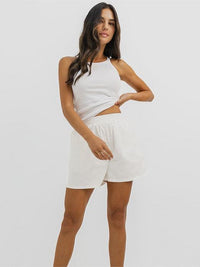 Resort Short in White