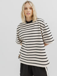 Oversized Stripe Tee