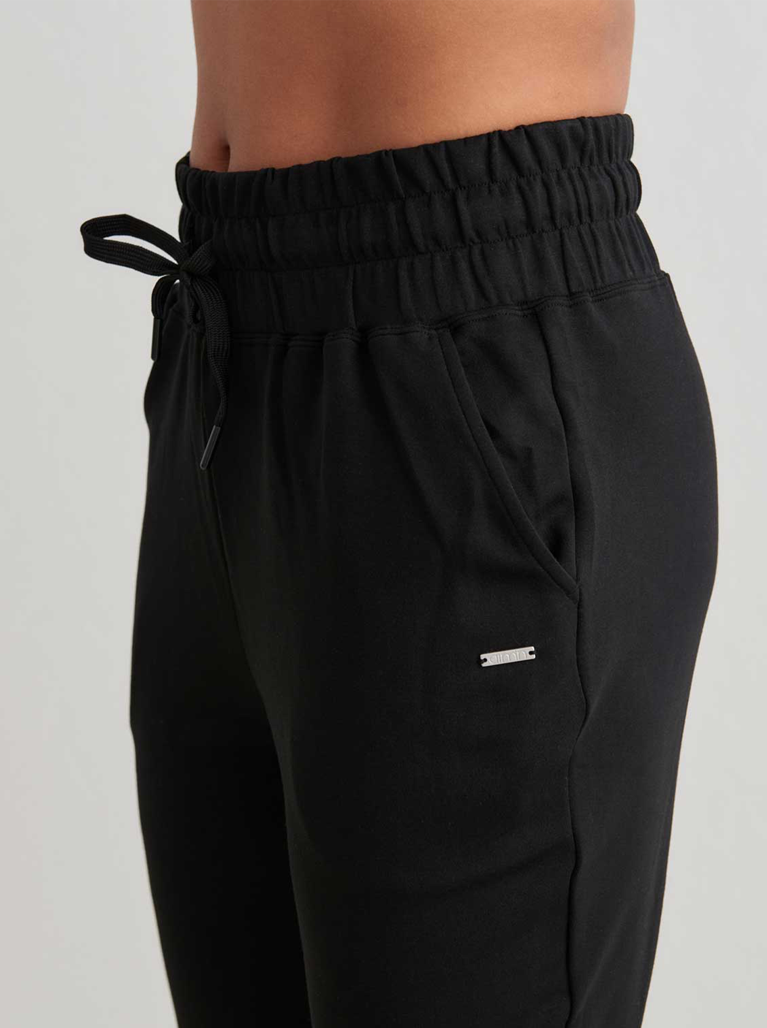 Aimn Black Comfy Sweatpants