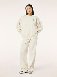 Adventure Trackpant in Oat Marle