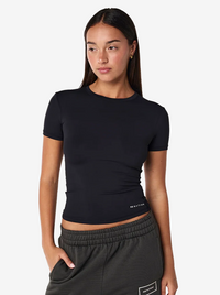 Foundation Short Sleeve Tee in Black