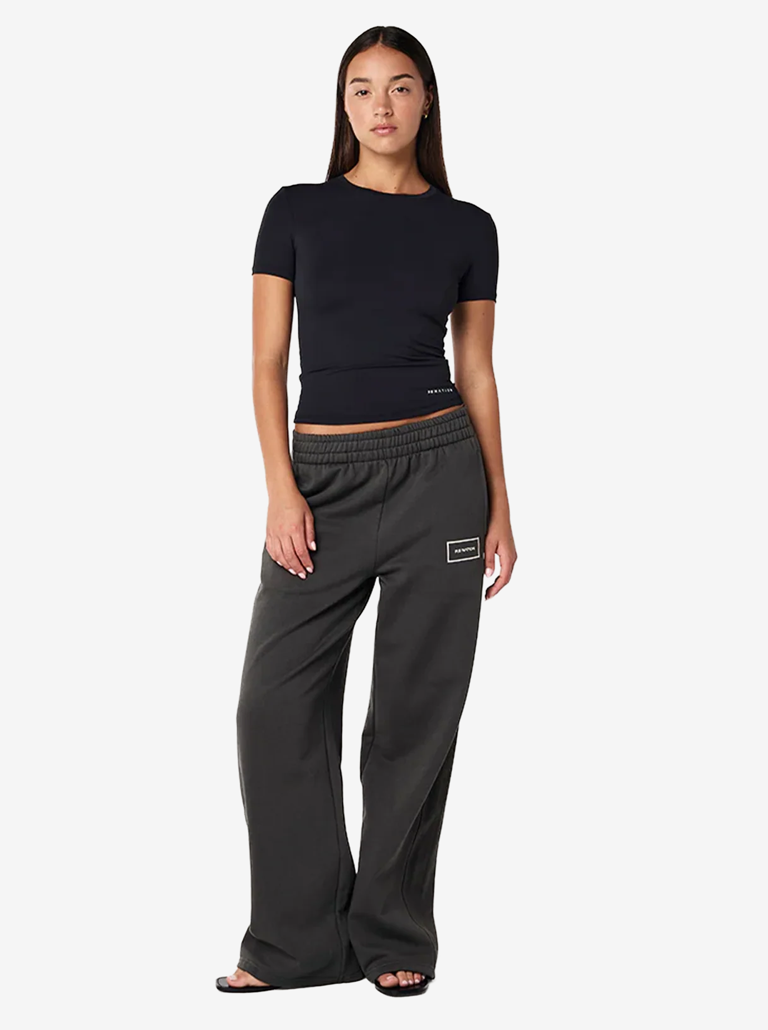 Foundation Short Sleeve Tee in Black