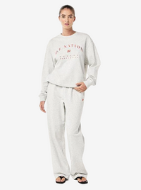 Liberation Sweat in Light Grey Marle