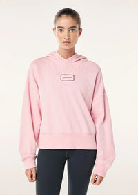 Global Hoodie In Chalk Pink