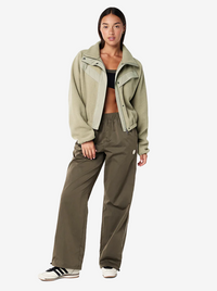 Shelter Sherpa Jacket in Oxford Tan