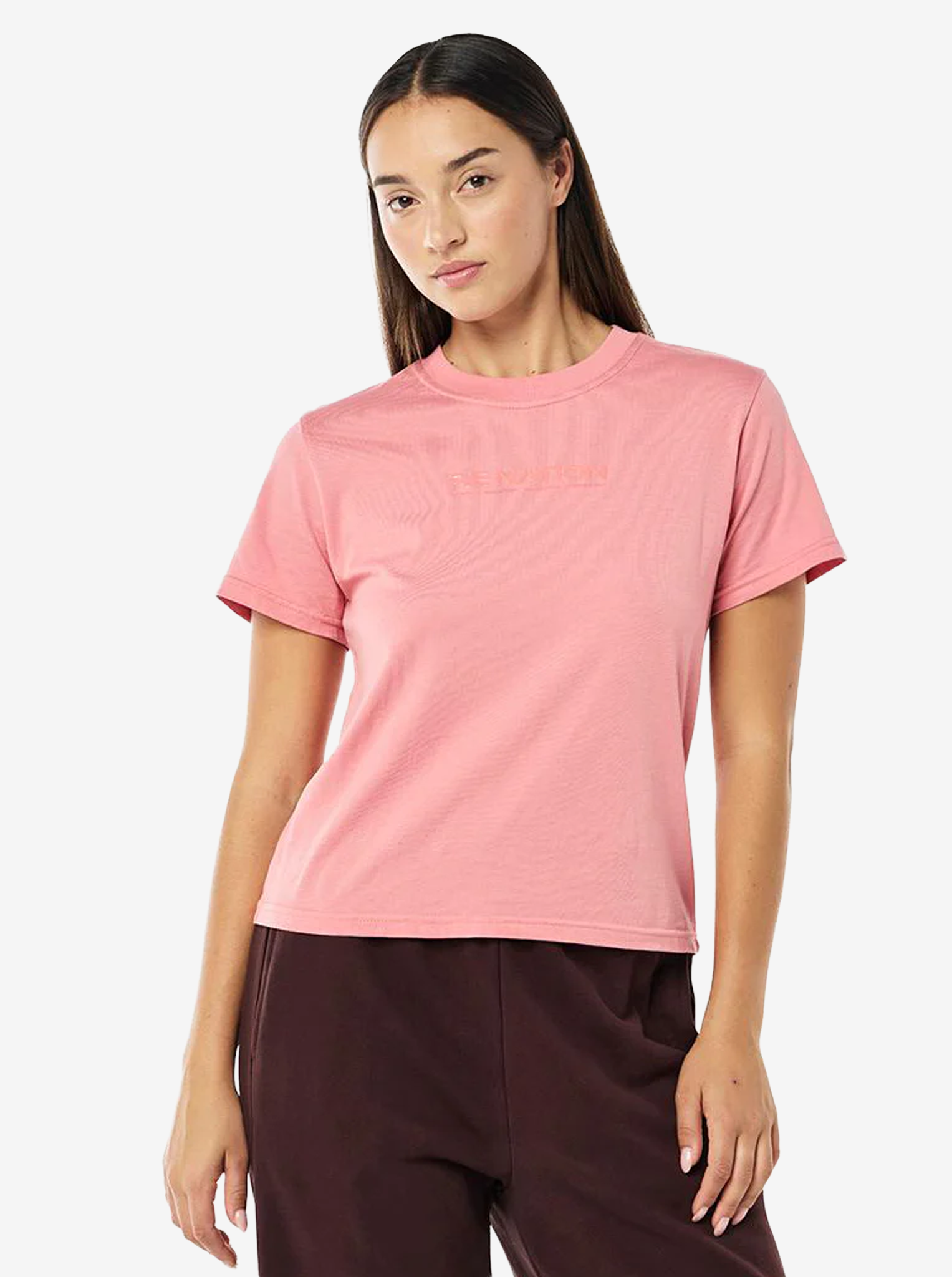 Rewind Tee in Washed Dusty Pink