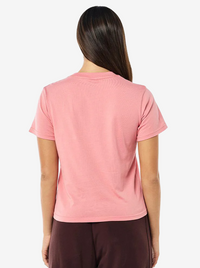Rewind Tee in Washed Dusty Pink