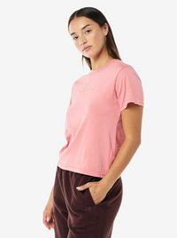 Rewind Tee in Washed Dusty Pink
