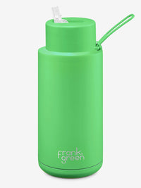 Frank Green 34oz Reuseable Bottle Neon Green