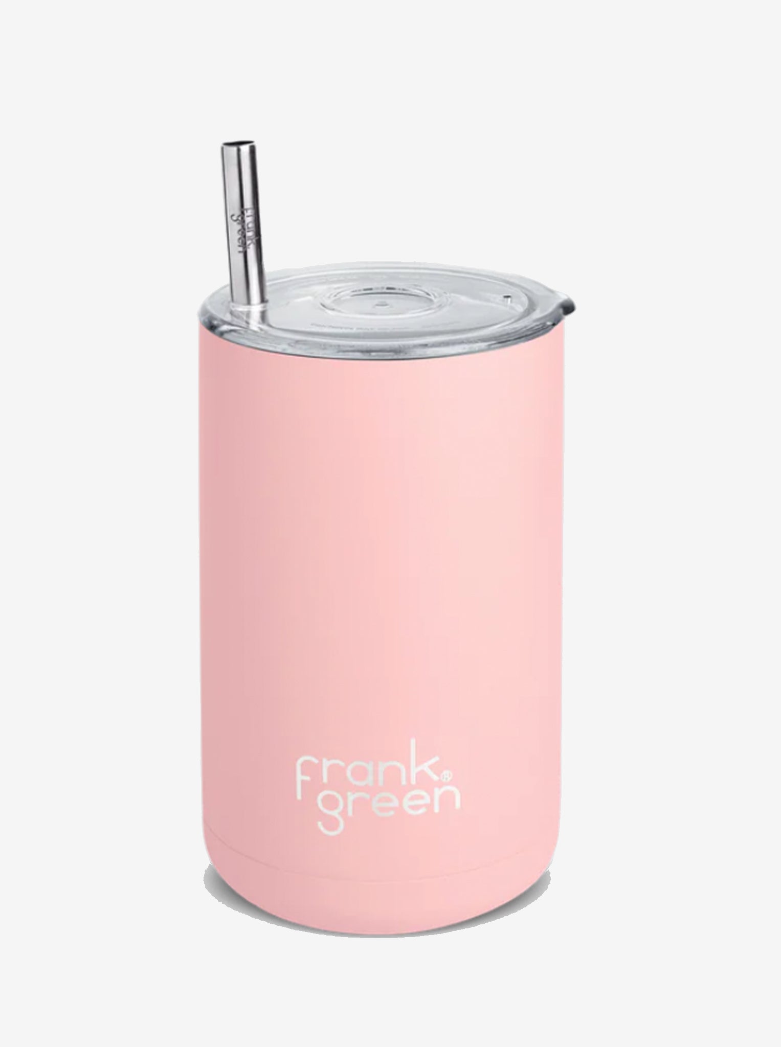 Iced Coffee Cup with Straw