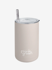Iced Coffee Cup with Straw