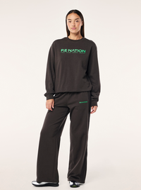 Flashback Trackpant In Caviar