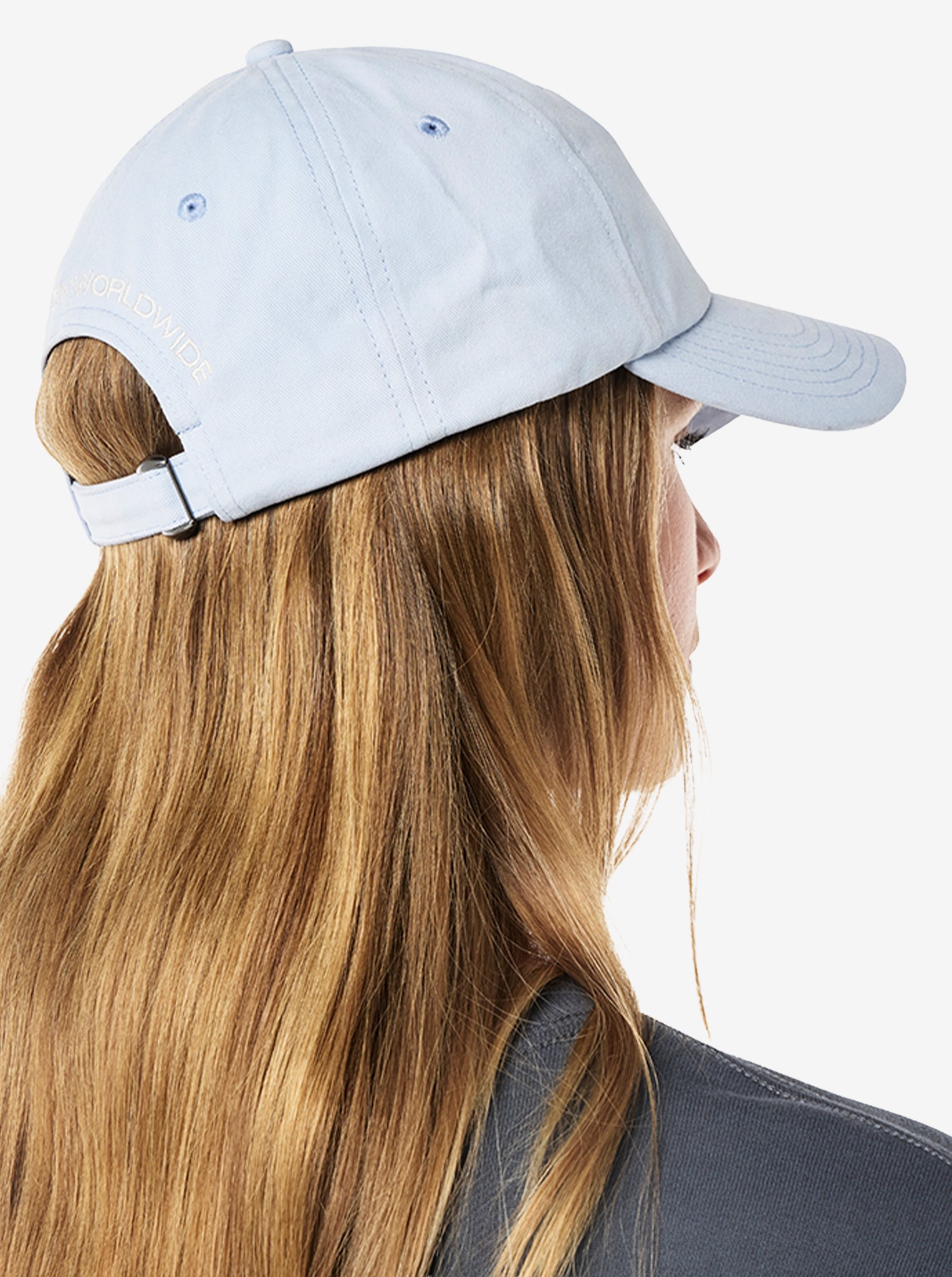 Heads Up Cap in Heather Blue