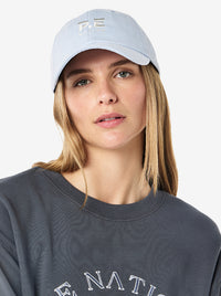 Heads Up Cap in Heather Blue