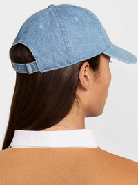 Unstructured Denim Cap