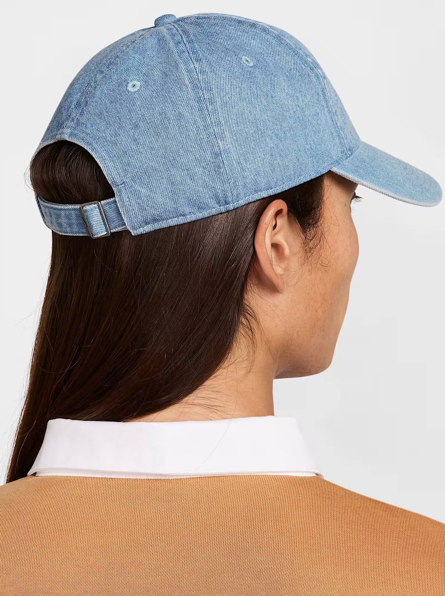 Unstructured Denim Cap