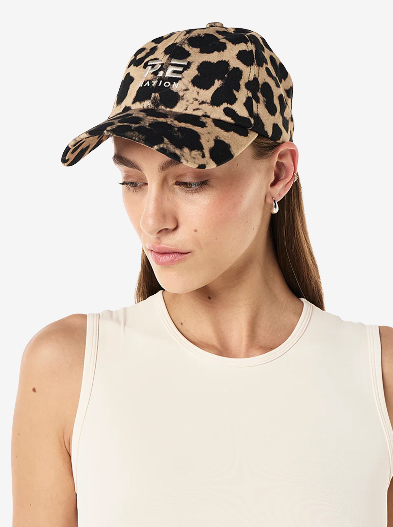 Heads Up Cap in Leopard Print