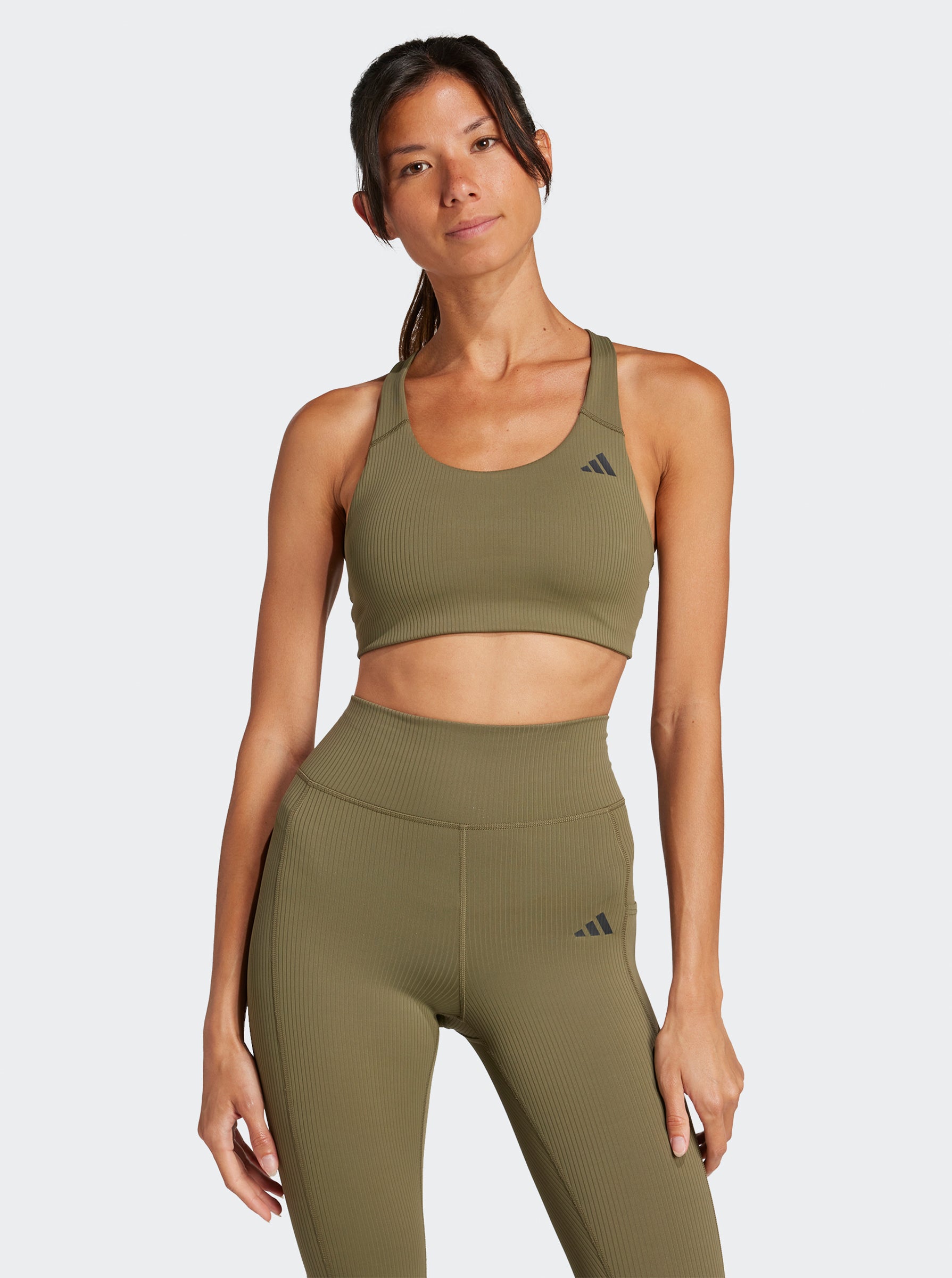 Powerimpact Rib Medium Support Training Bra