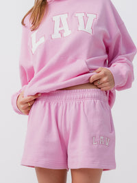 Applique Fleece Shorts