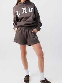 Applique Fleece Shorts