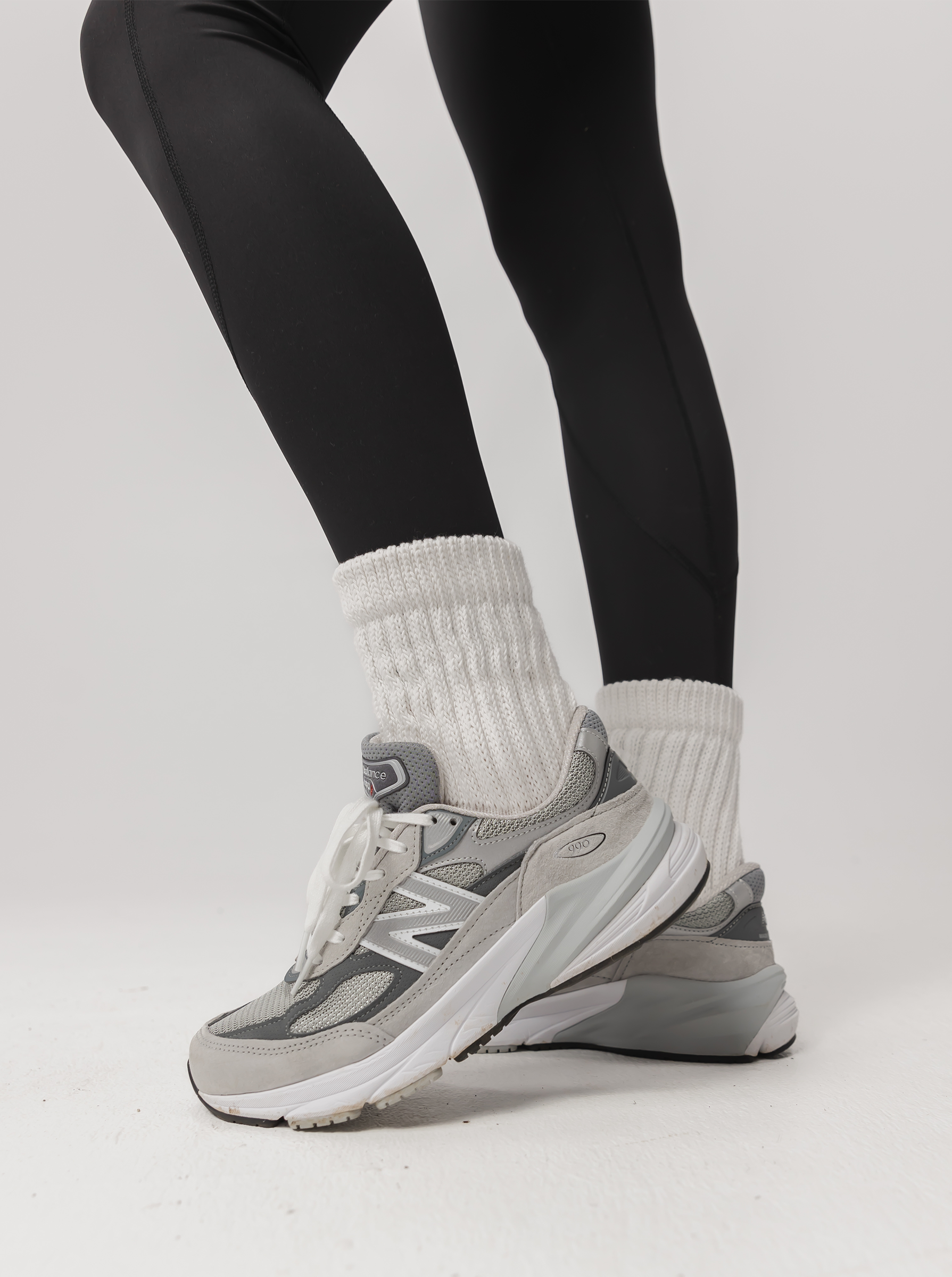 Scrunch Socks White