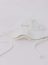 Holiday Bucket Hat in Off White