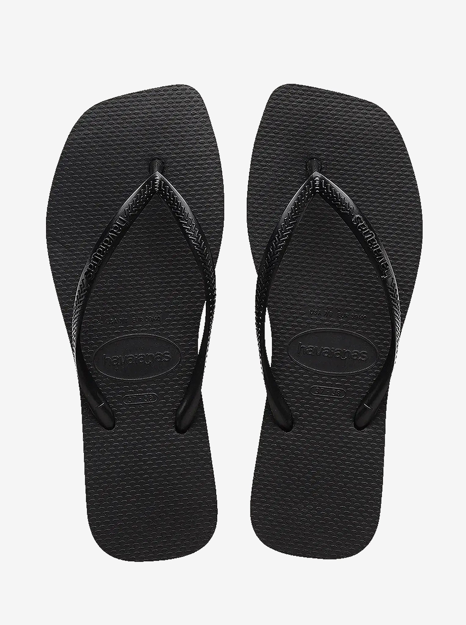 Slim Square Flip Flops Womens