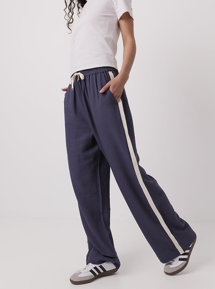 Weekender Pants Longline in Midnight
