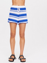 Haven Malik Crochet Shorts