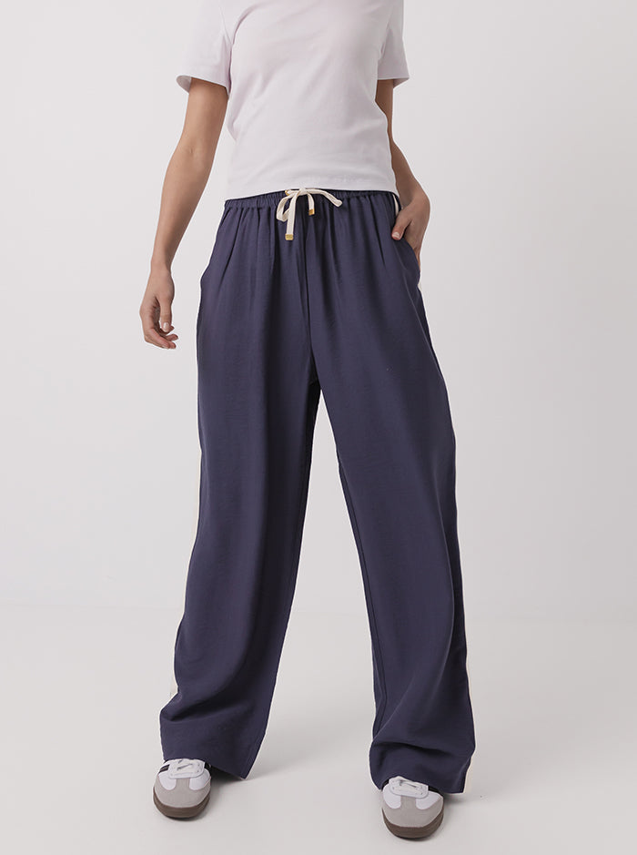 Weekender Pants Longline in Midnight