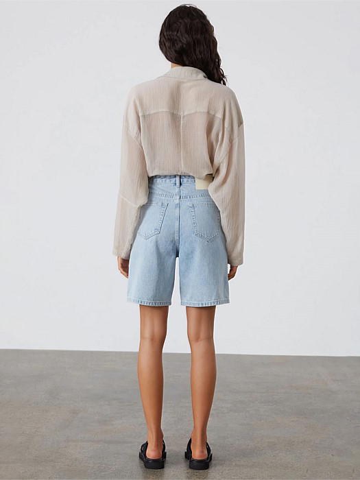 Recycled Cotton Walk Shorts