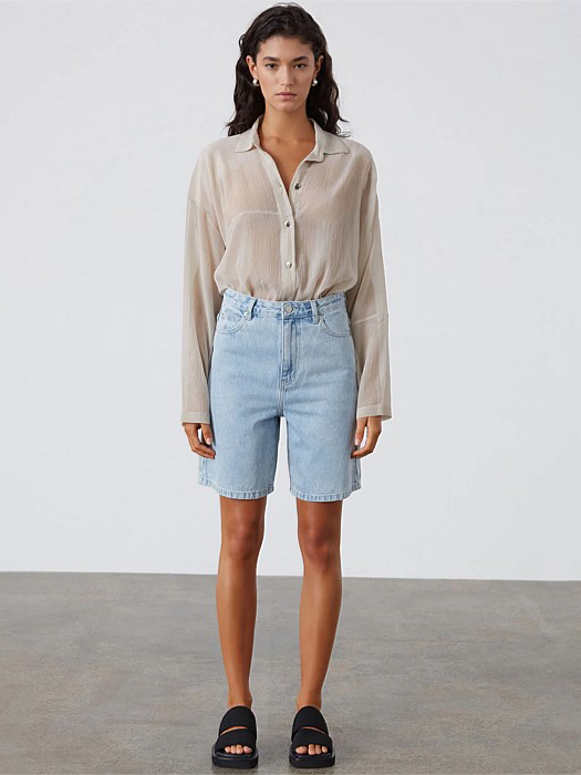 Recycled Cotton Walk Shorts