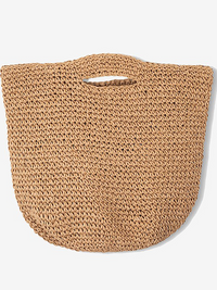 Round Straw Bag